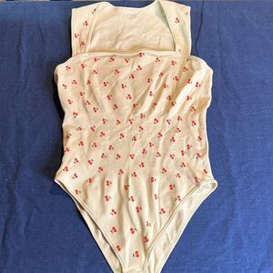 Cherry Print Shapewear Top